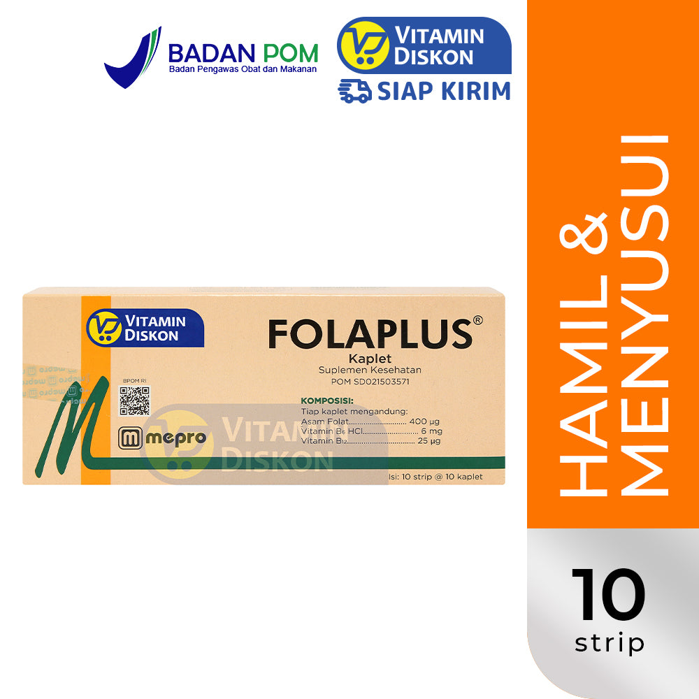 FOLAPLUS 1 BOX ISI 10 STRIP