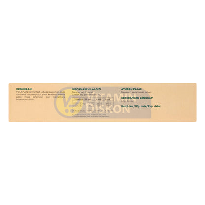 FOLAPLUS 1 BOX ISI 10 STRIP