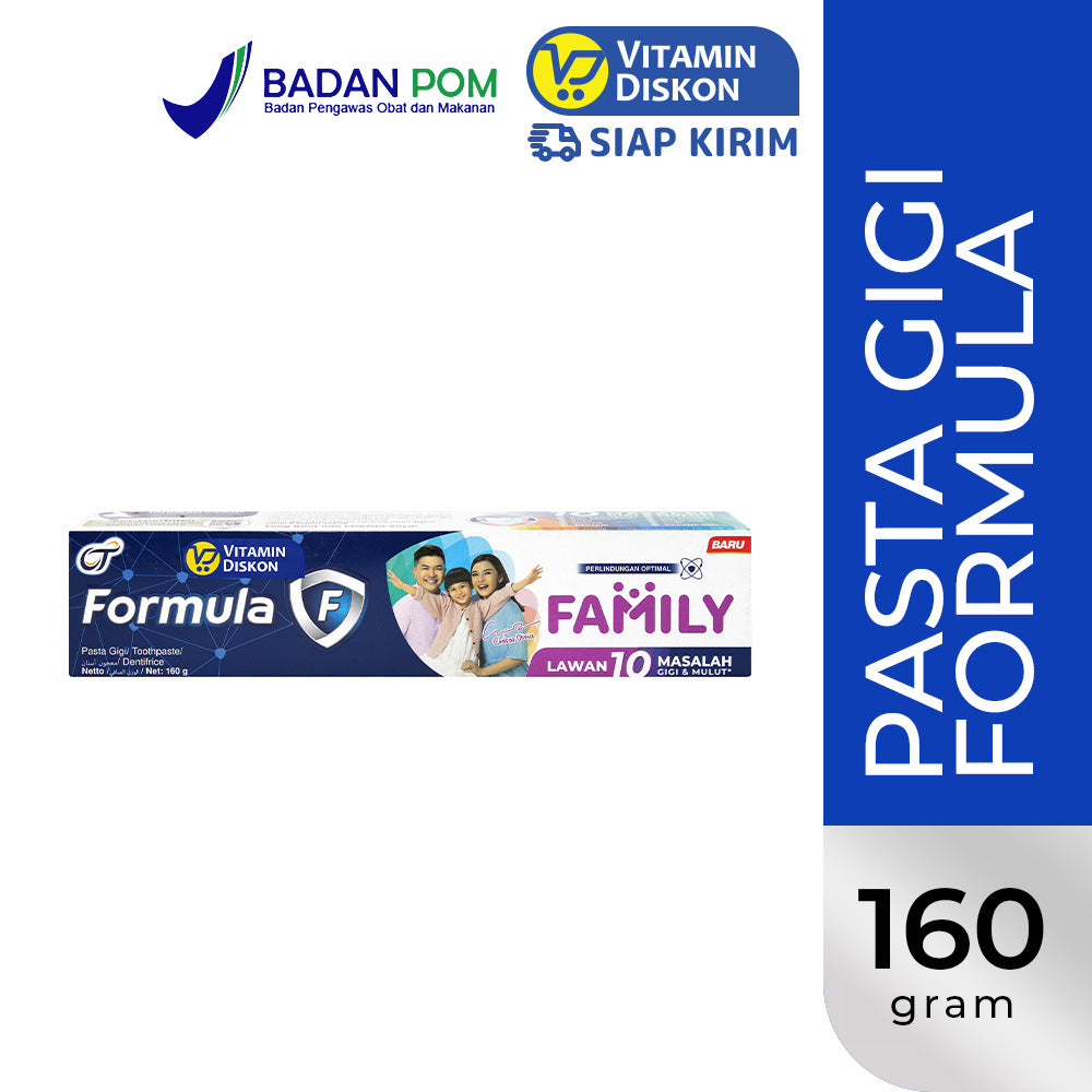 FORMULA PASTA GIGI FAMILY 160G