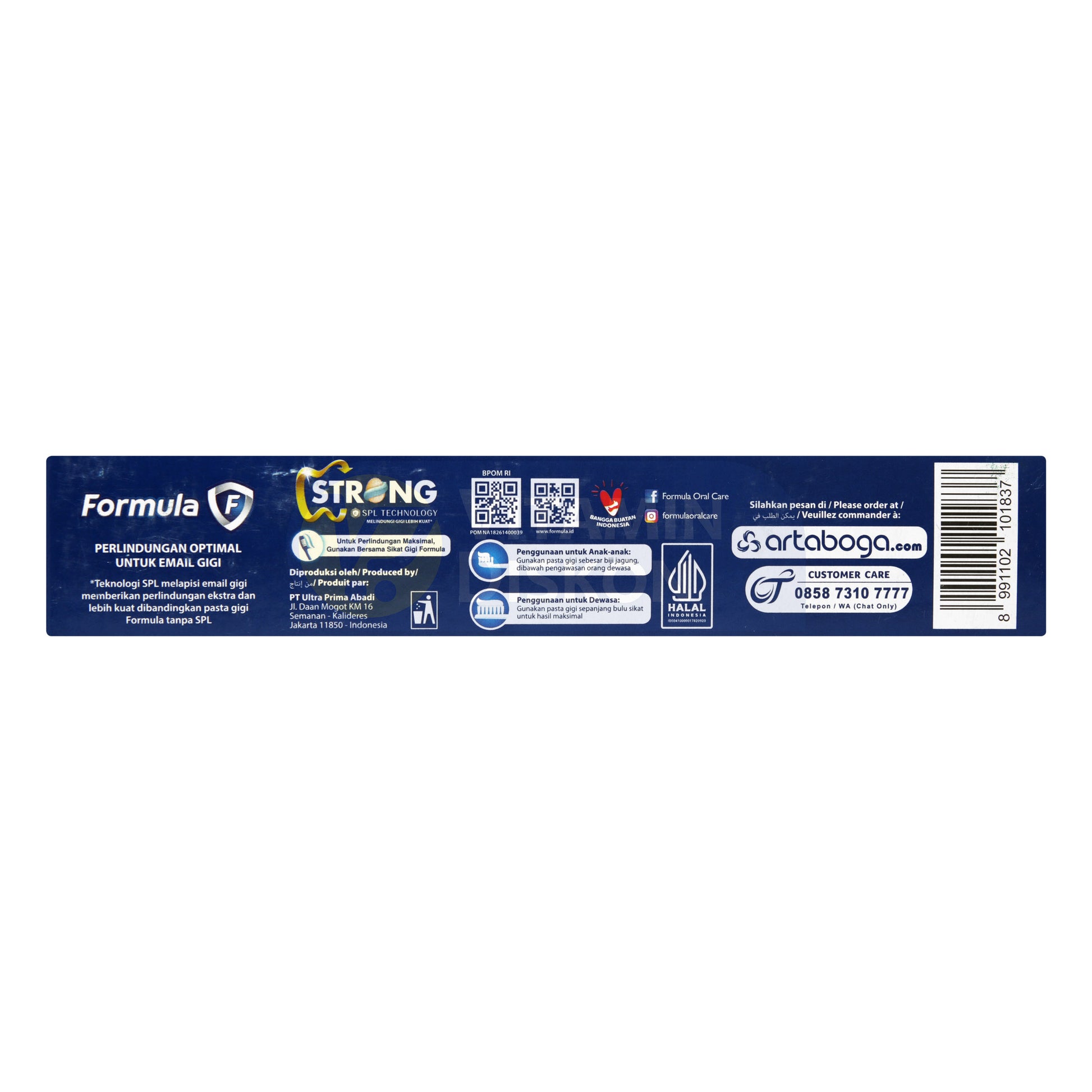 FORMULA PASTA GIGI STRONG PROTECTOR 160G