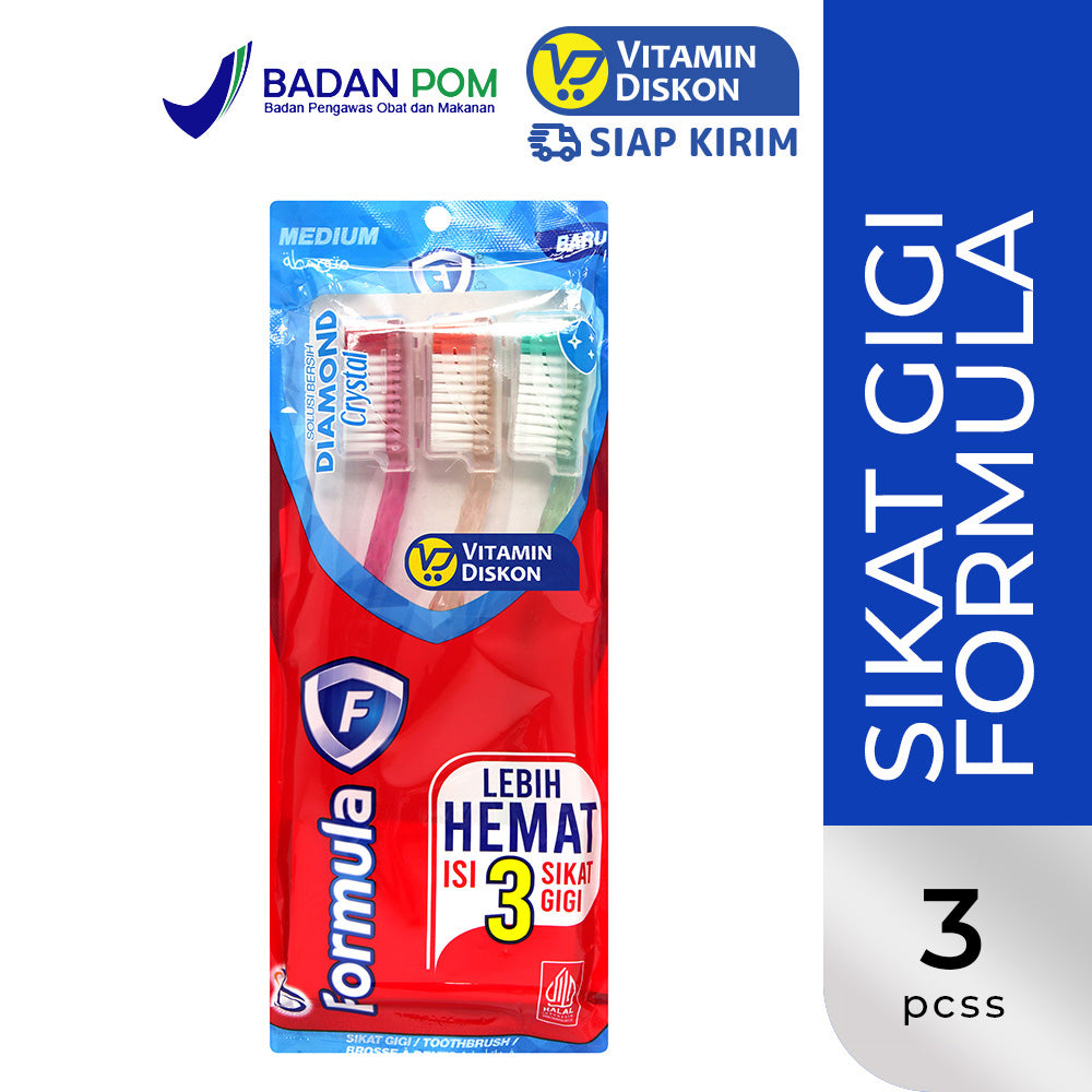 FORMULA SIKAT GIGI DIAMOND CRYSTAL ISI 3