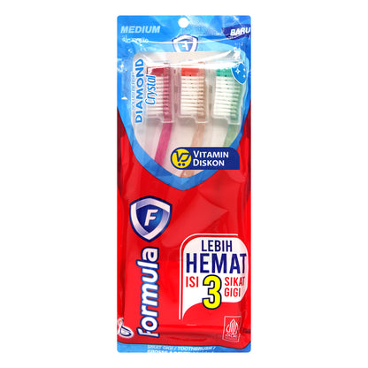 FORMULA SIKAT GIGI DIAMOND CRYSTAL ISI 3