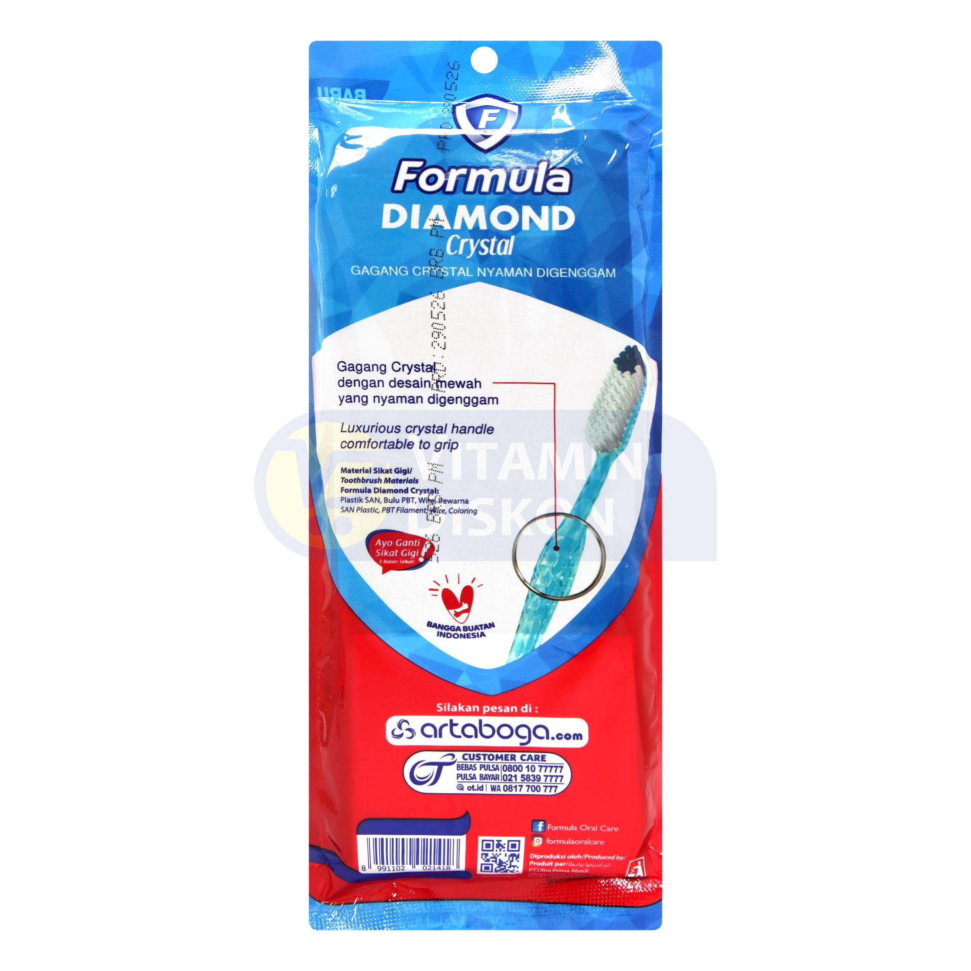 FORMULA SIKAT GIGI DIAMOND CRYSTAL ISI 3