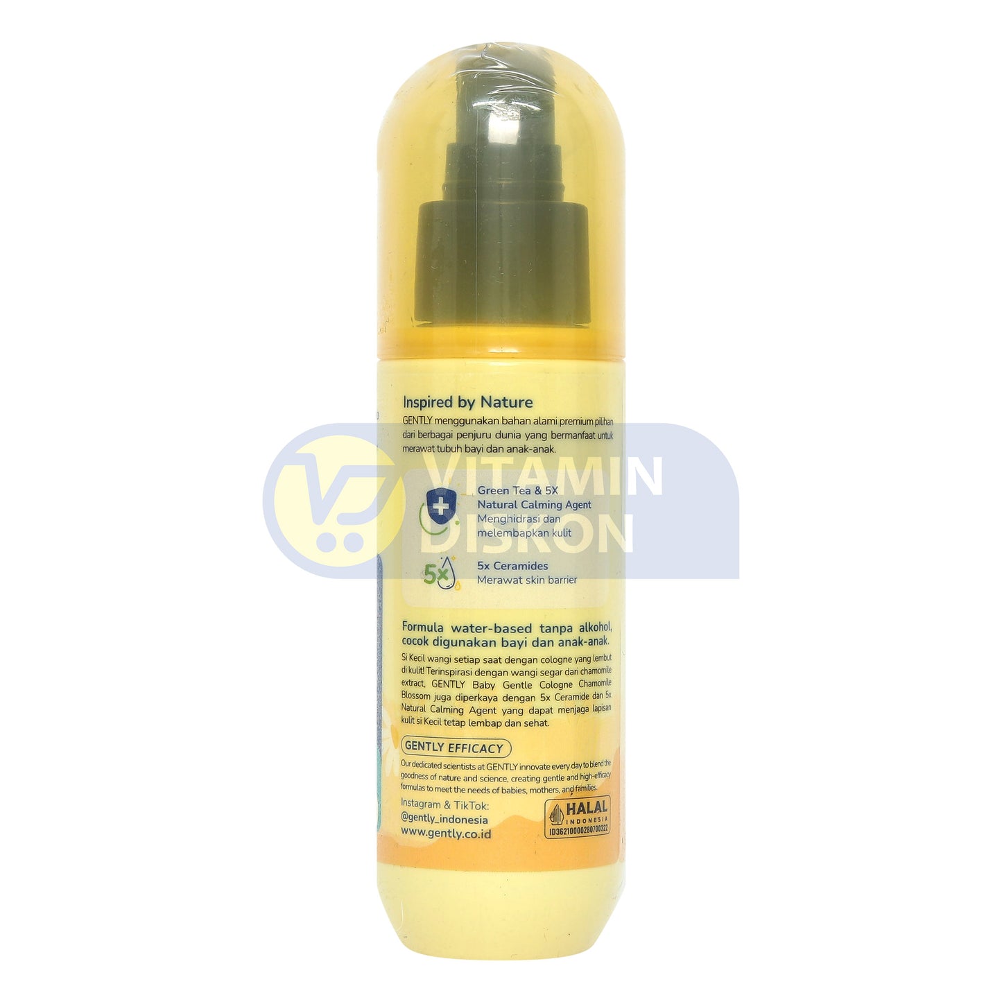 GENTLY BABY COLOGNE CHAMOMILE BLOSSOM 100ML