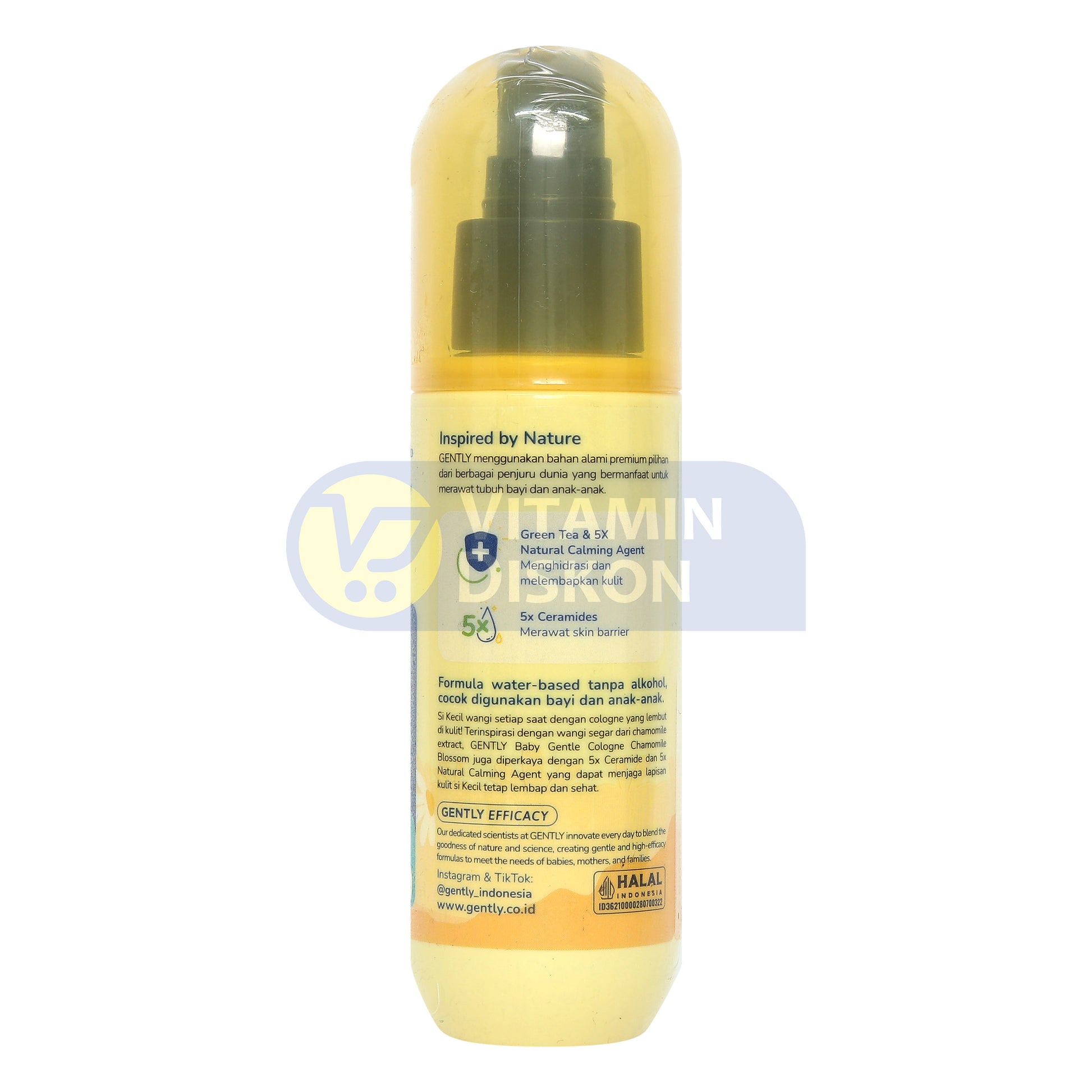 GENTLY BABY COLOGNE CHAMOMILE BLOSSOM 100ML