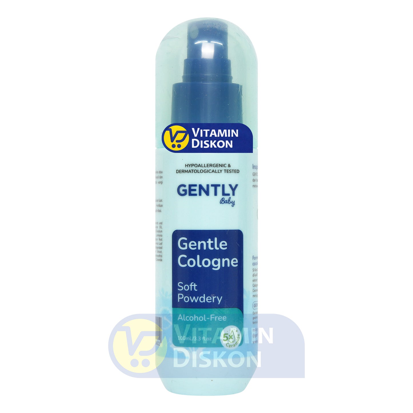 GENTLY BABY COLOGNE SOFT POWDERY 100ML