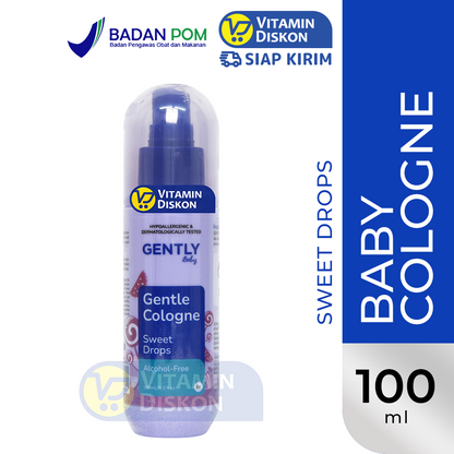 GENTLY BABY COLOGNE SWEET DROPS 100ML