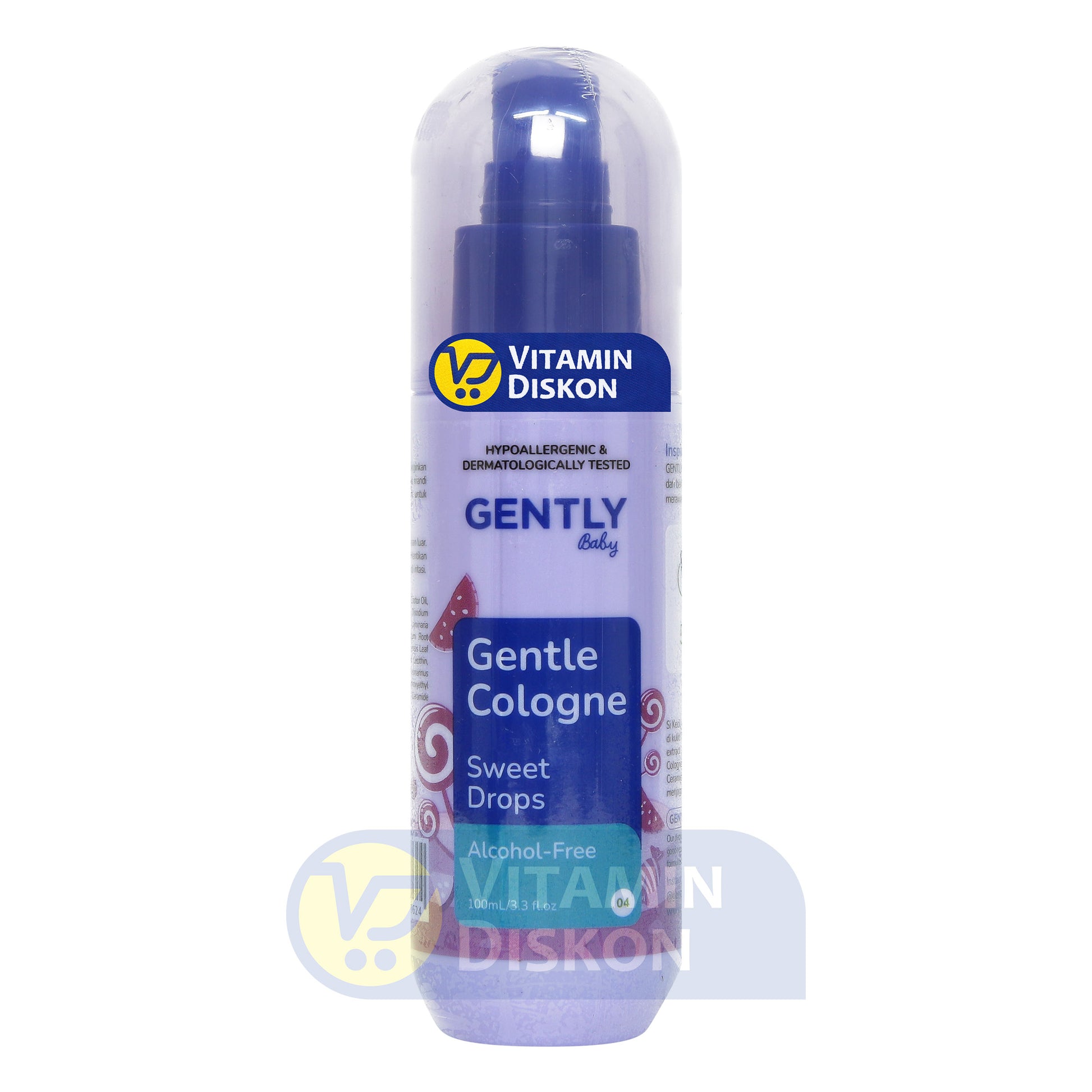 GENTLY BABY COLOGNE SWEET DROPS 100ML