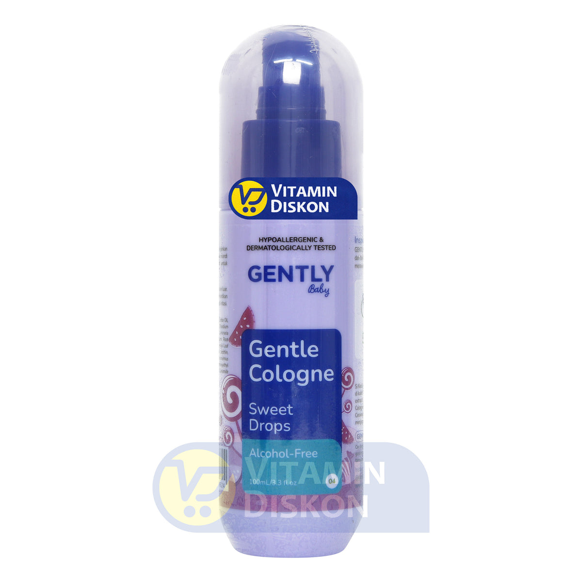 GENTLY BABY COLOGNE SWEET DROPS 100ML