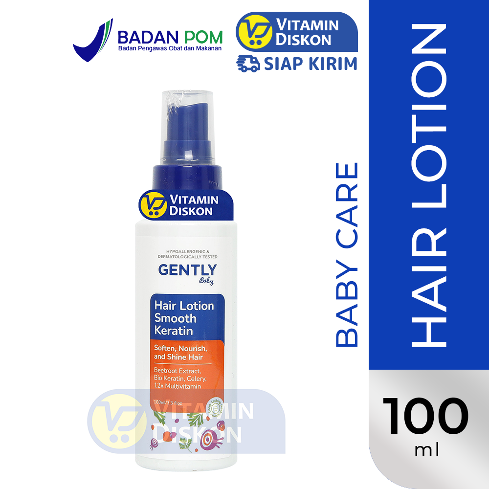 GENTLY BABY HAIR LOTION SMOOTH KERATIN 100ML