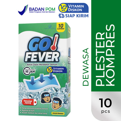 GO FEVER FOR ADULT ISI 10 PCS