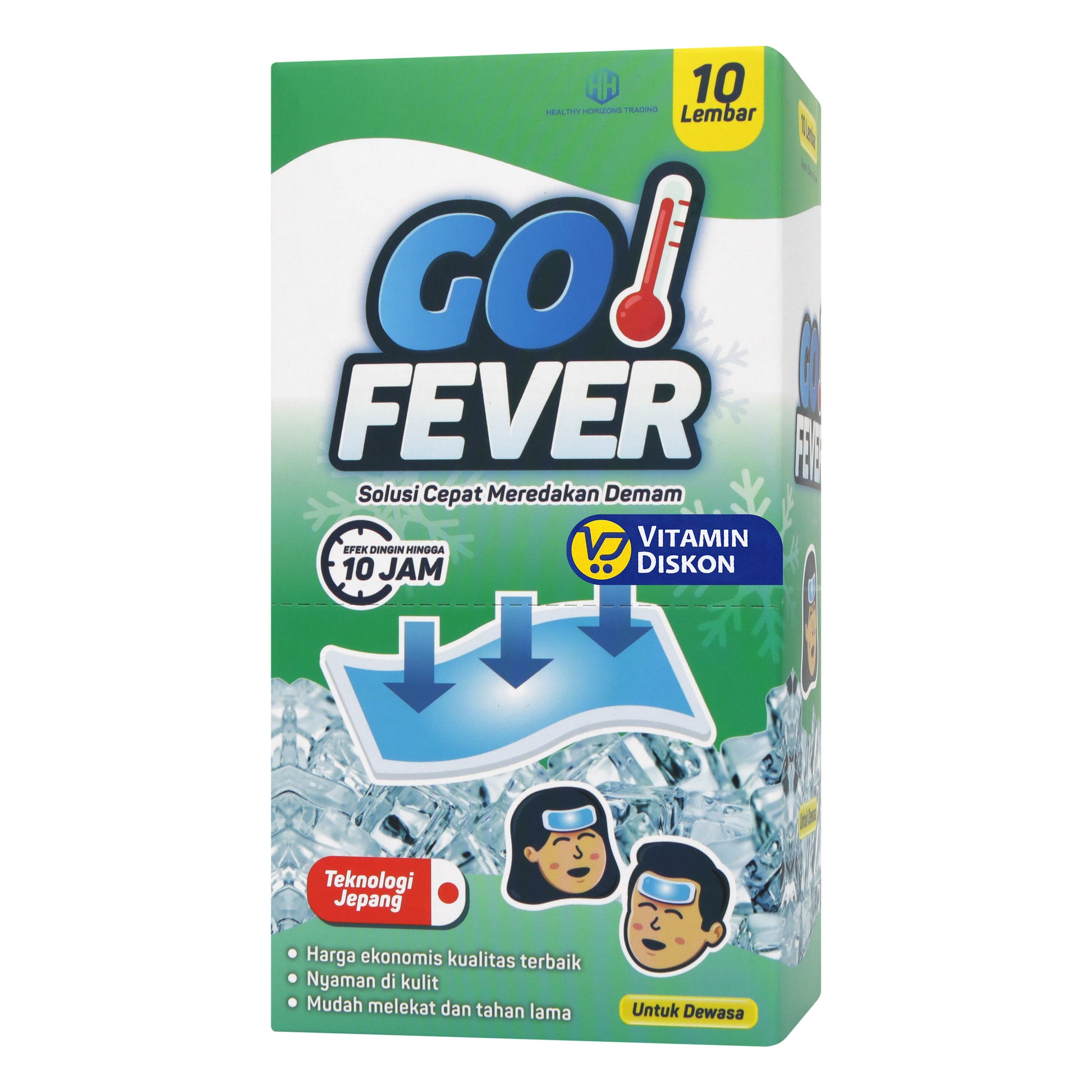 GO FEVER FOR ADULT ISI 10 PCS
