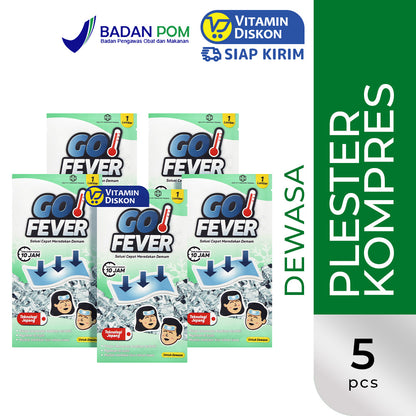 MULTIPACK GO FEVER FOR ADULT X5