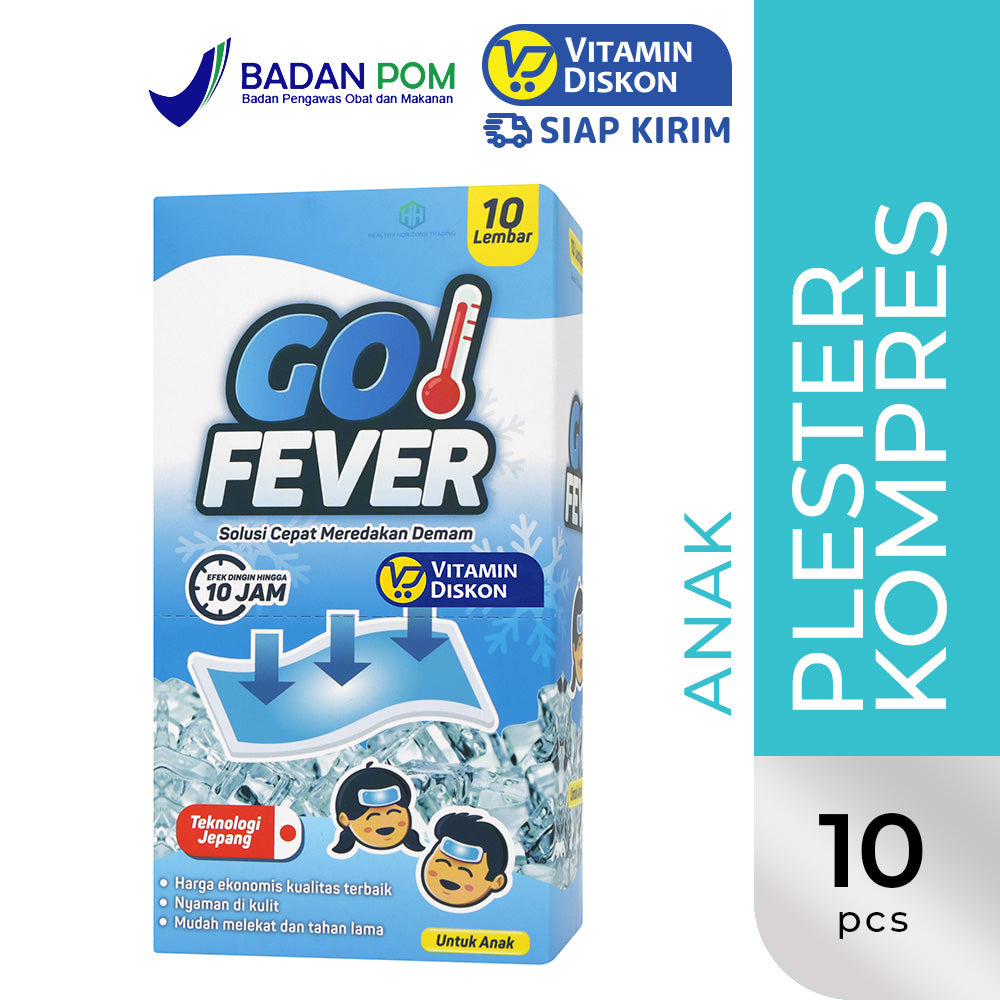 GO FEVER FOR CHILDREN ISI 10 PCS