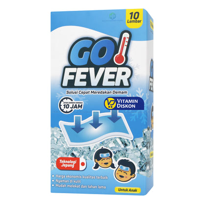 GO FEVER FOR CHILDREN ISI 10 PCS