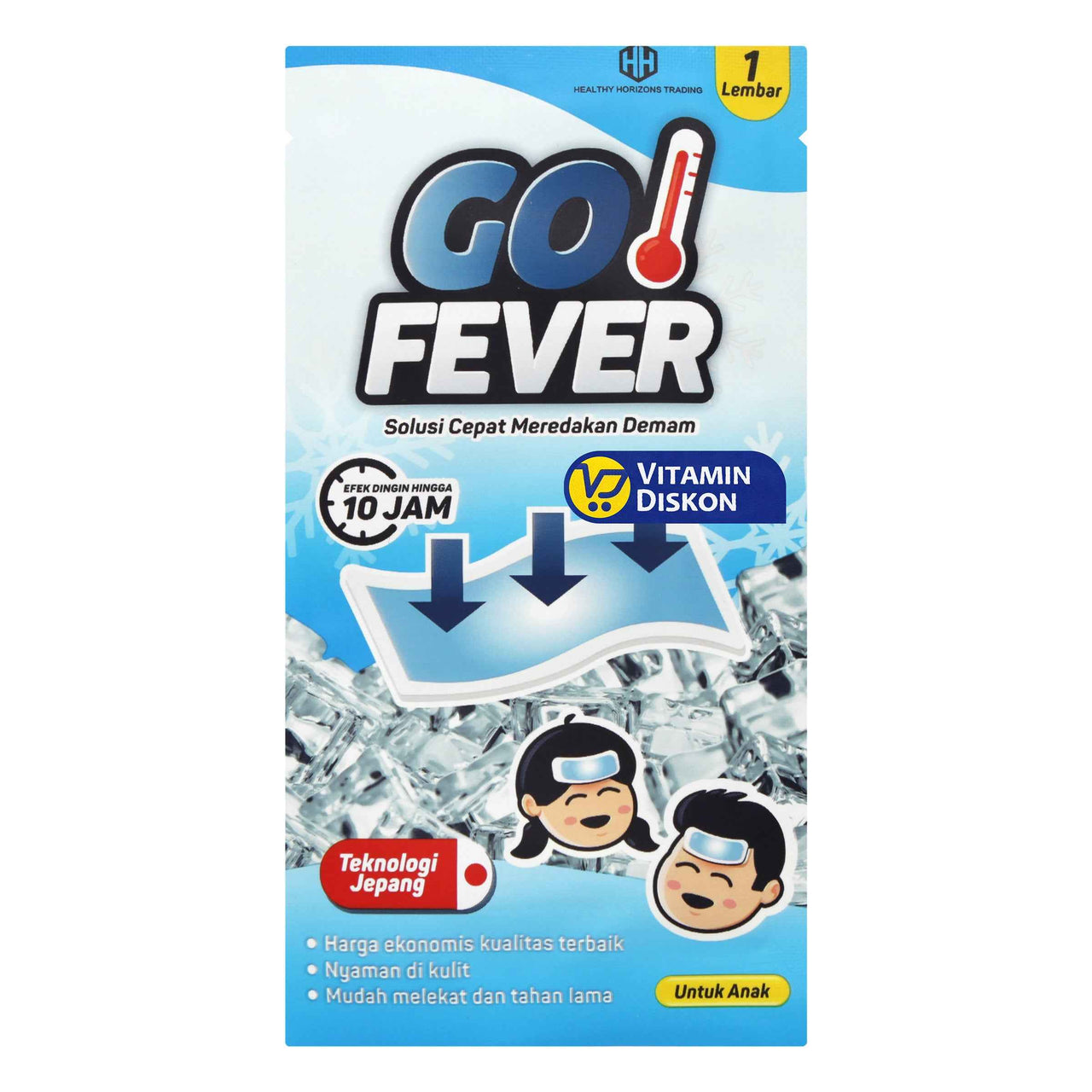 GO FEVER FOR CHILDREN ISI 1 PCS