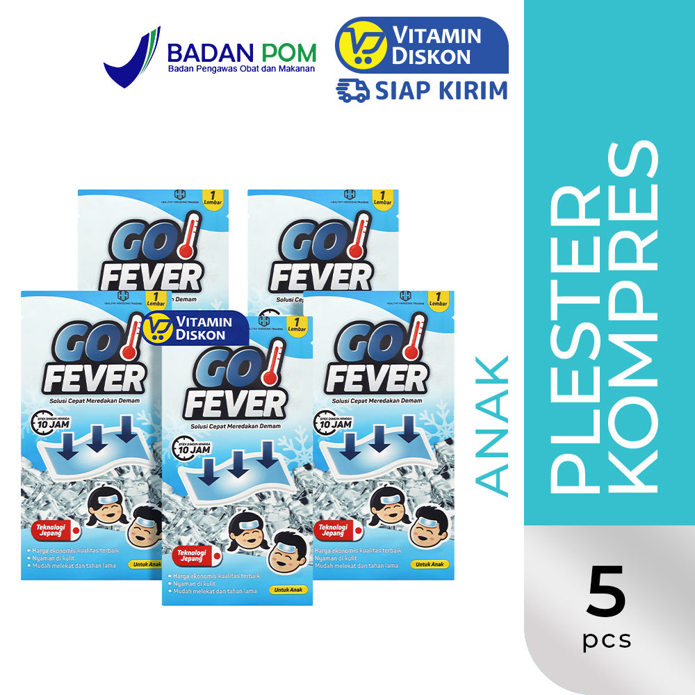 MULTIPACK GO FEVER FOR CHILDREN X5