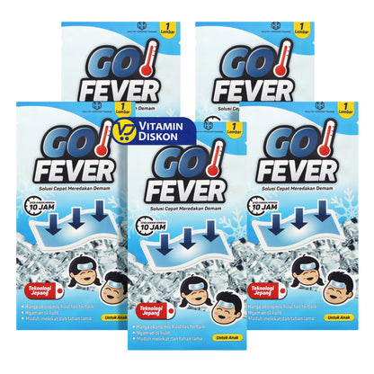 MULTIPACK GO FEVER FOR CHILDREN X5