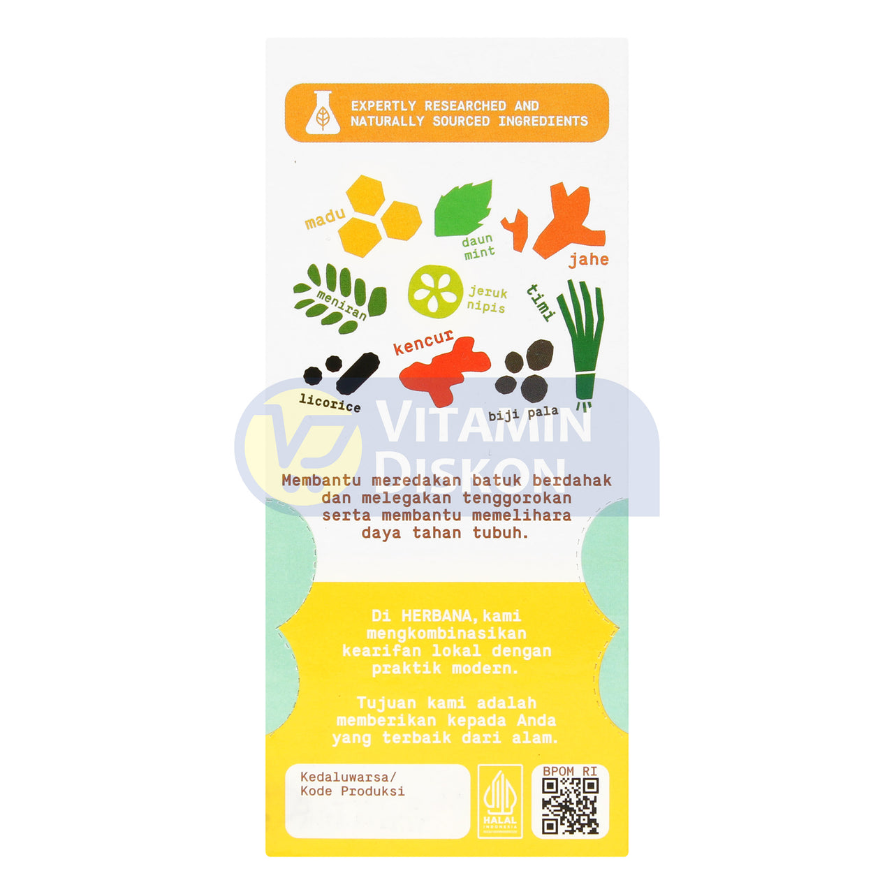 HERBANA LITTLE LILA CHILDRENS HERBAL COUGH RELIEF 12 STICKPACS