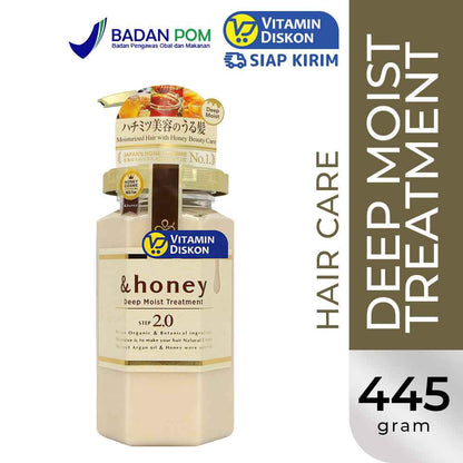 &HONEY DEEP MOIST HAIR TREATMENT 2.0 445 GR