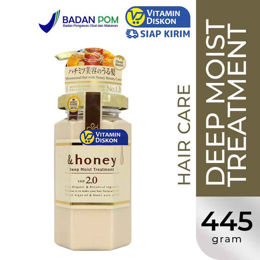 &HONEY DEEP MOIST HAIR TREATMENT 2.0 445 GR