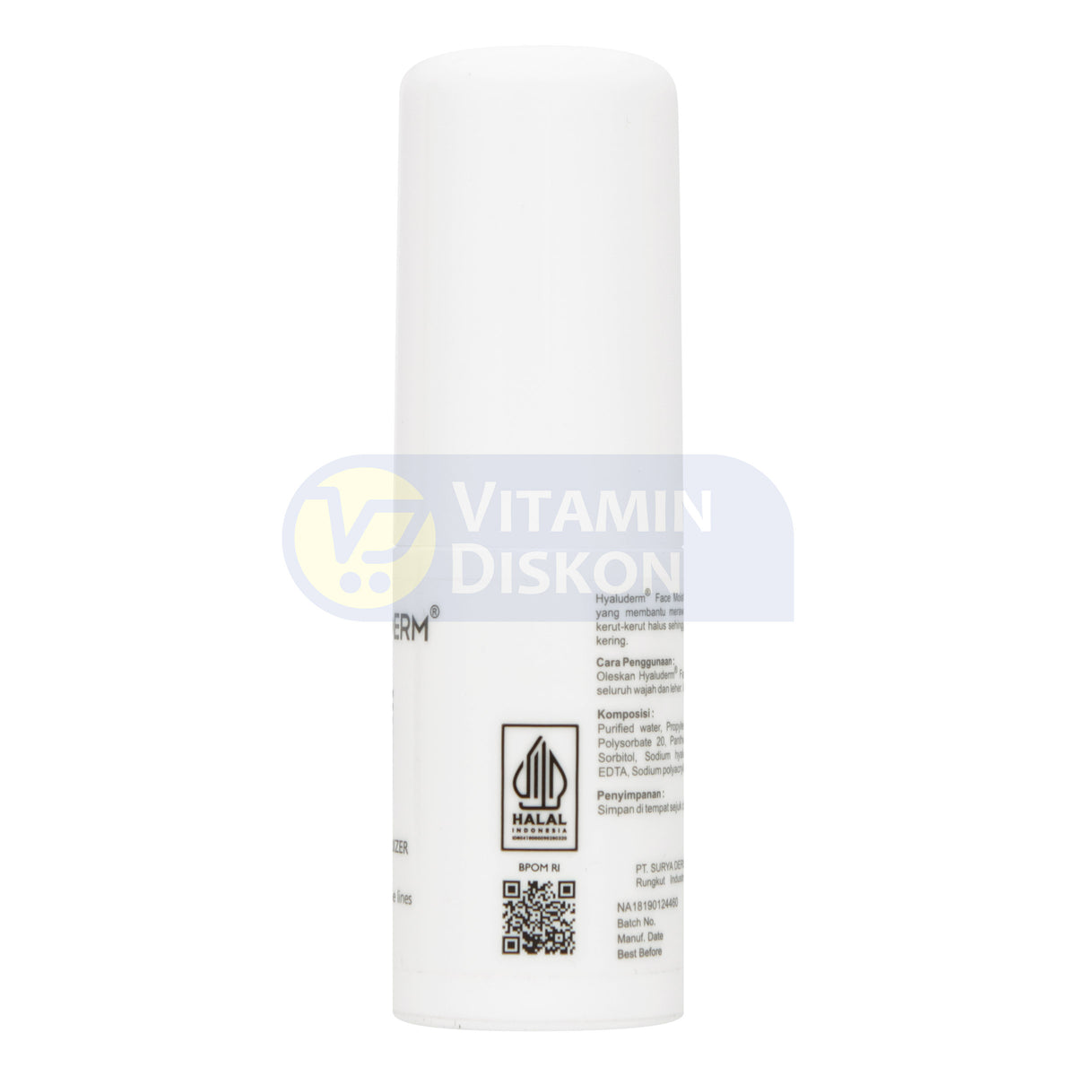 HYALUDERM FACE MOISTURIZER SERUM 15 GR