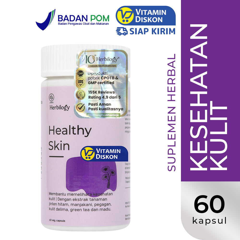 HERBILOGY HEALTHY JOINT CAPSULE 60 PCS/BTL BPOM UNTUK KESEHATAN TUBUH