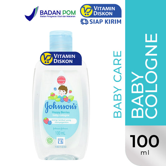 JOHNSON BABY COLOGNE HAPPY BERRIES 100 ML