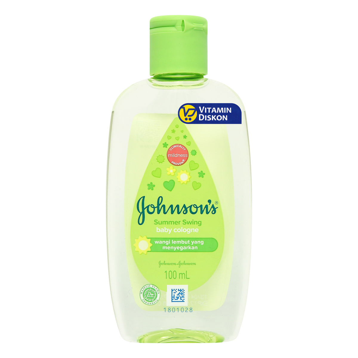 JOHNSON BABY COLOGNE SUMMER SWING 100 ML