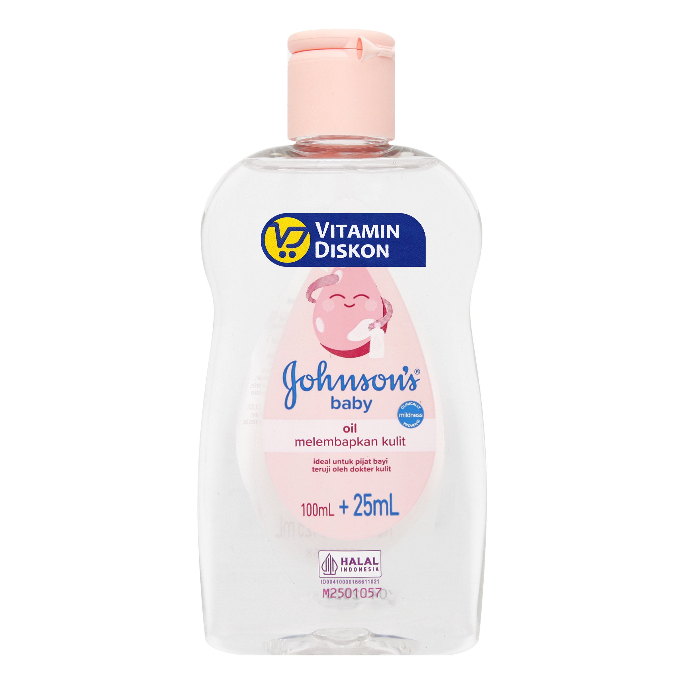 JOHNSONS BABY OIL 125 ML