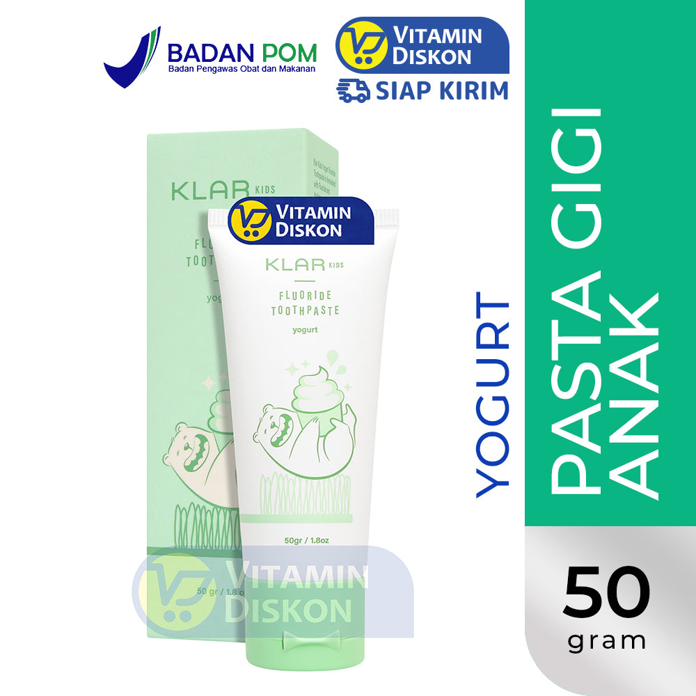 KLAR LITTLE TOOTHPASTE PLAIN - 50GR