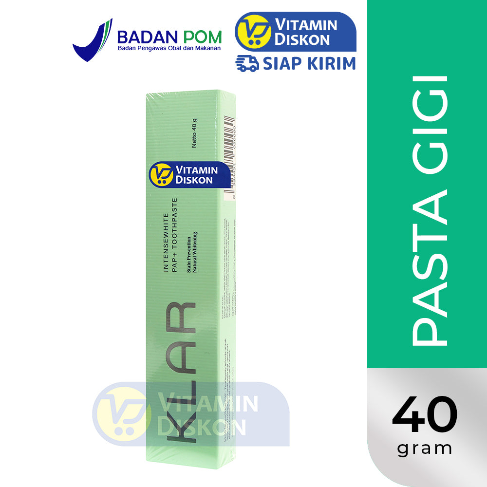 KLAR INTENSE WHITENING PAP TOOTHPASTE
