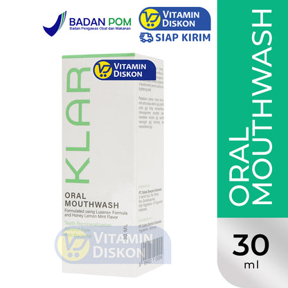 KLAR ORAL MOUTHWASH 30ML