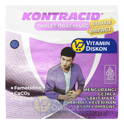 KONTRACID 1 STRIP 4 TABLET