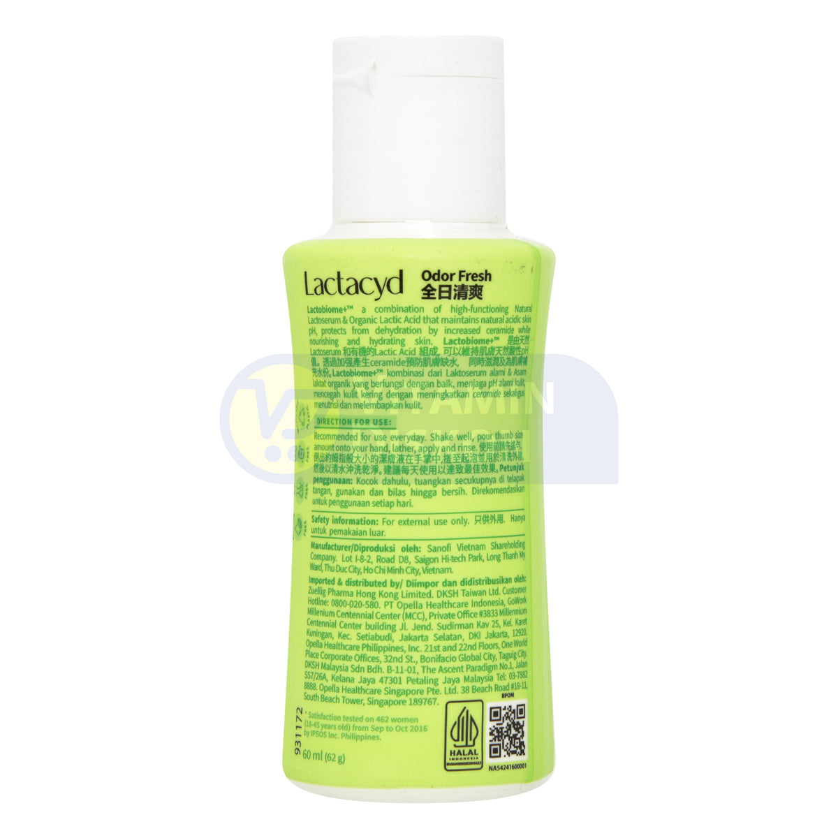 LACTACYD ODOR FRESH 60ML