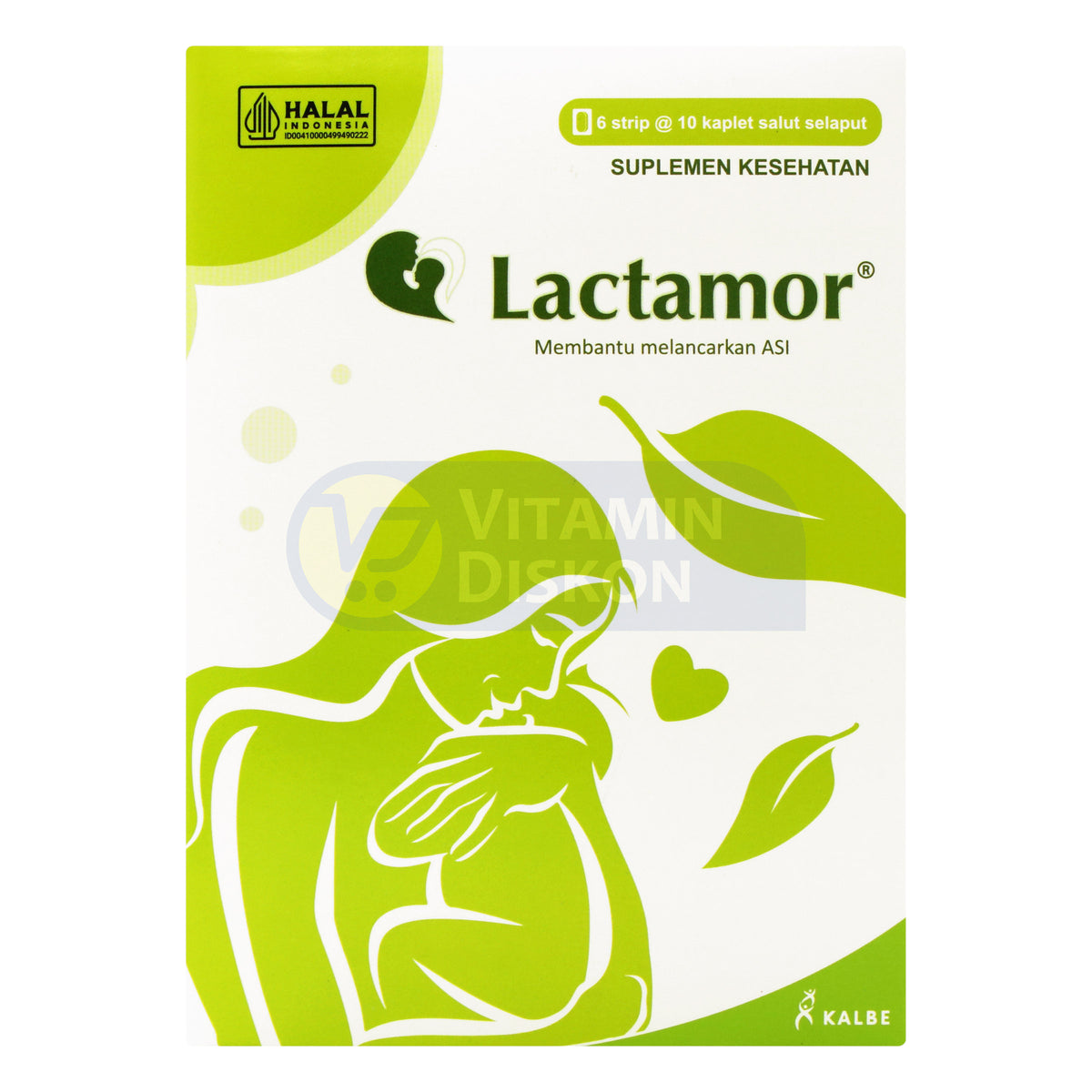 LACTAMOR SUPLEMEN PELANCAR ASI 1 BOX ISI 10 STRIP