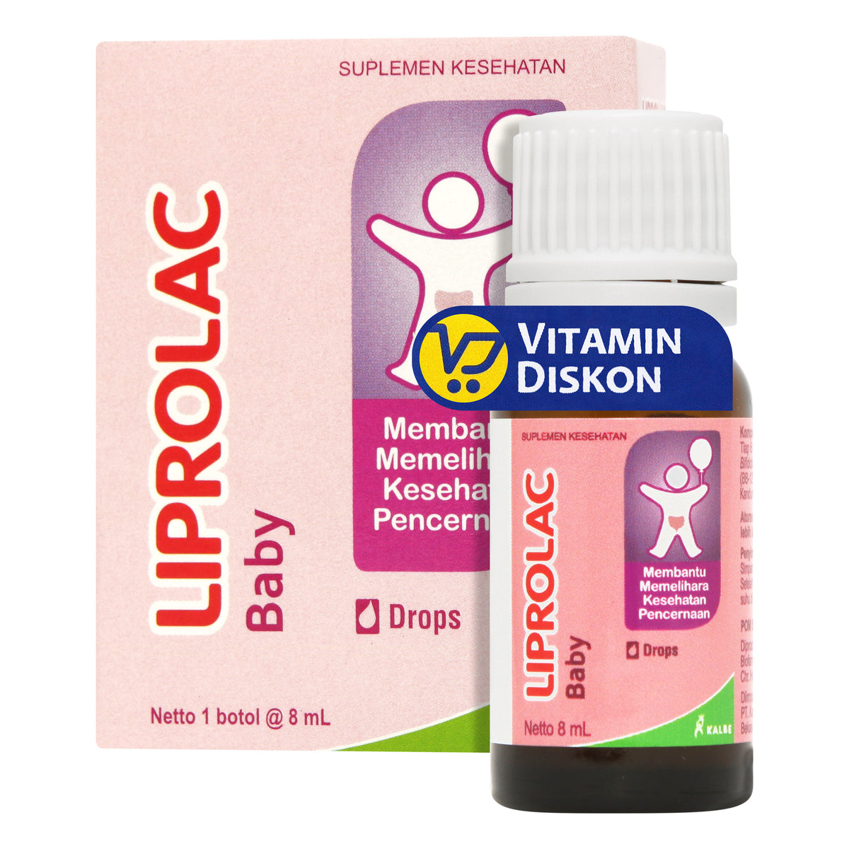LIPROLAC BABY DROPS SUPLEMEN MAKANAN 8 ML