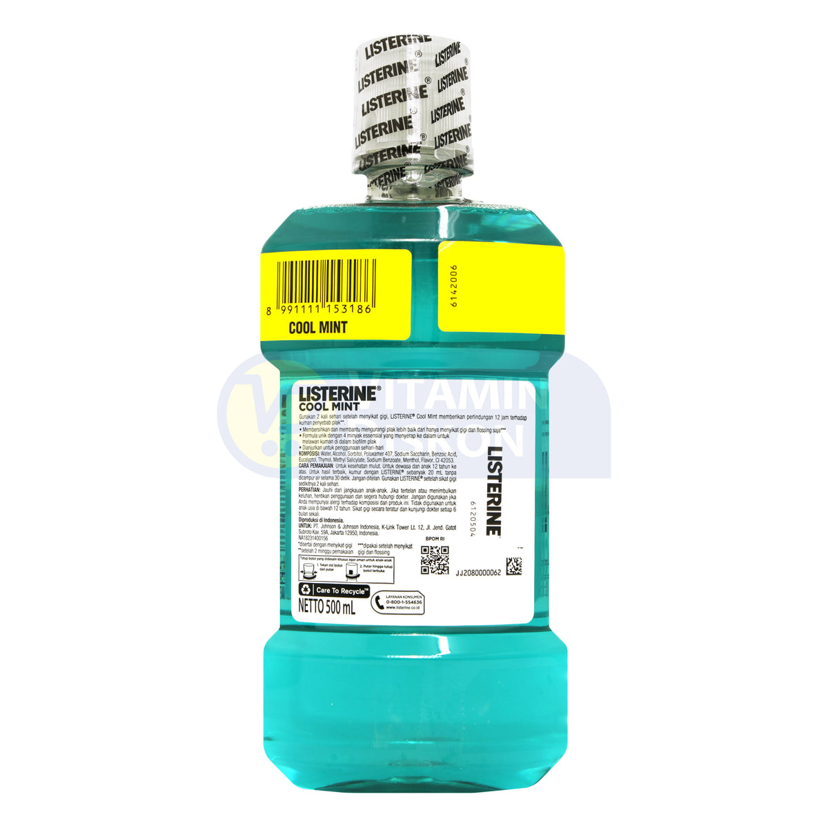 LISTERINE COOL MINT 2X500 ML TWINPACK