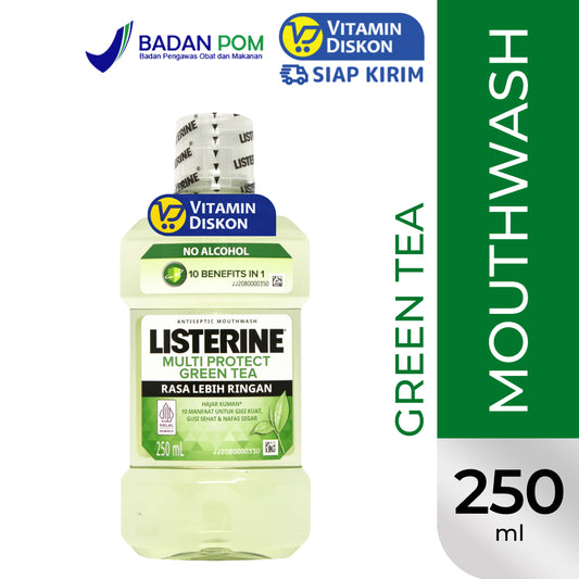LISTERINE NATURAL GREEN TEA 250 ML