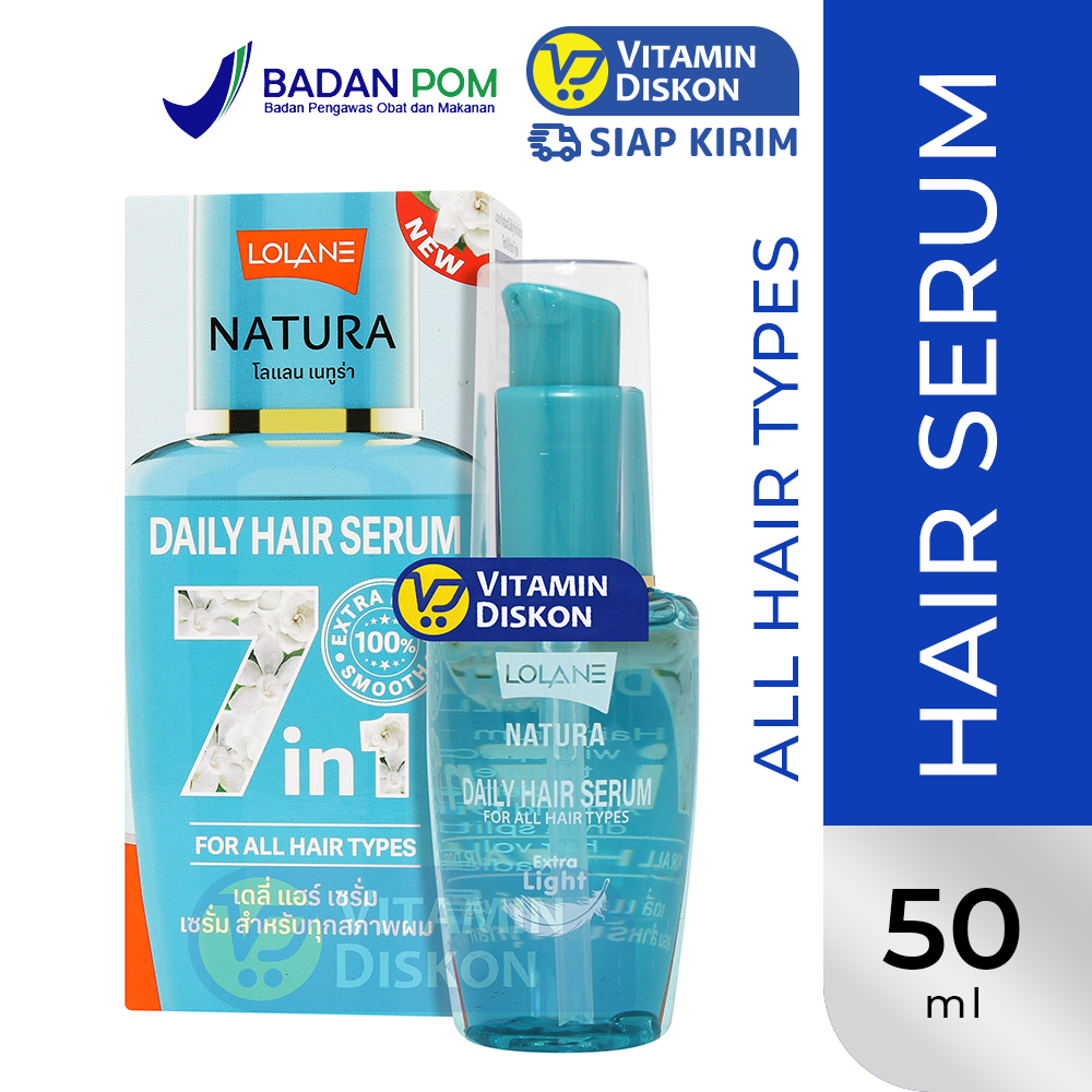 LOLANE NATURA DAILY HAIR SERUM FOR ALL HAIR TYPES 50 ML