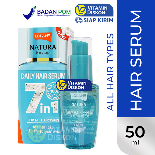 LOLANE NATURA DAILY HAIR SERUM FOR ALL HAIR TYPES 50 ML