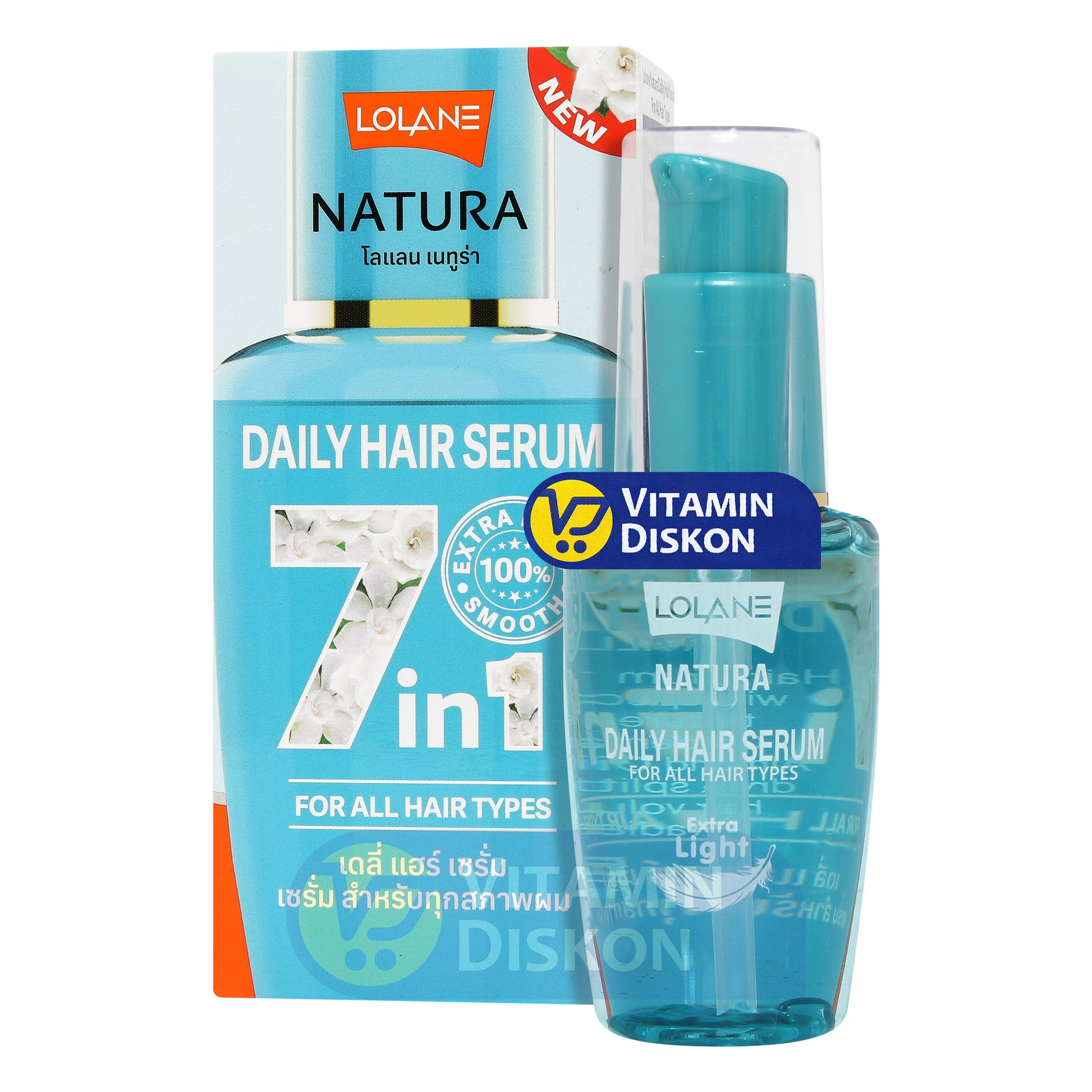 LOLANE NATURA DAILY HAIR SERUM FOR ALL HAIR TYPES 50 ML