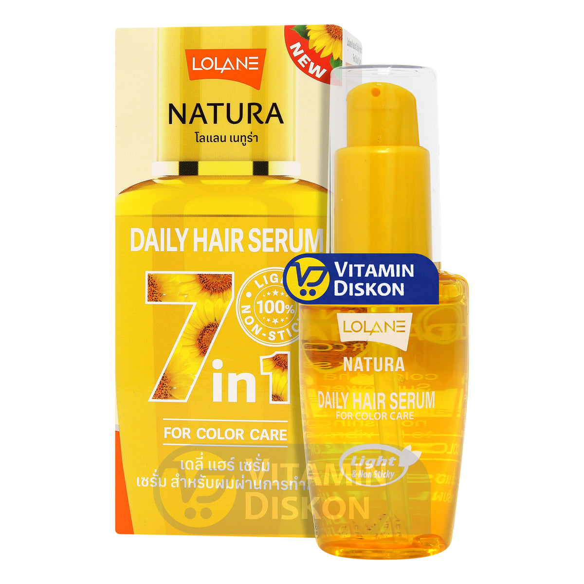 LOLANE NATURA DAILY HAIR SERUM FOR COLOR CARE 50ML