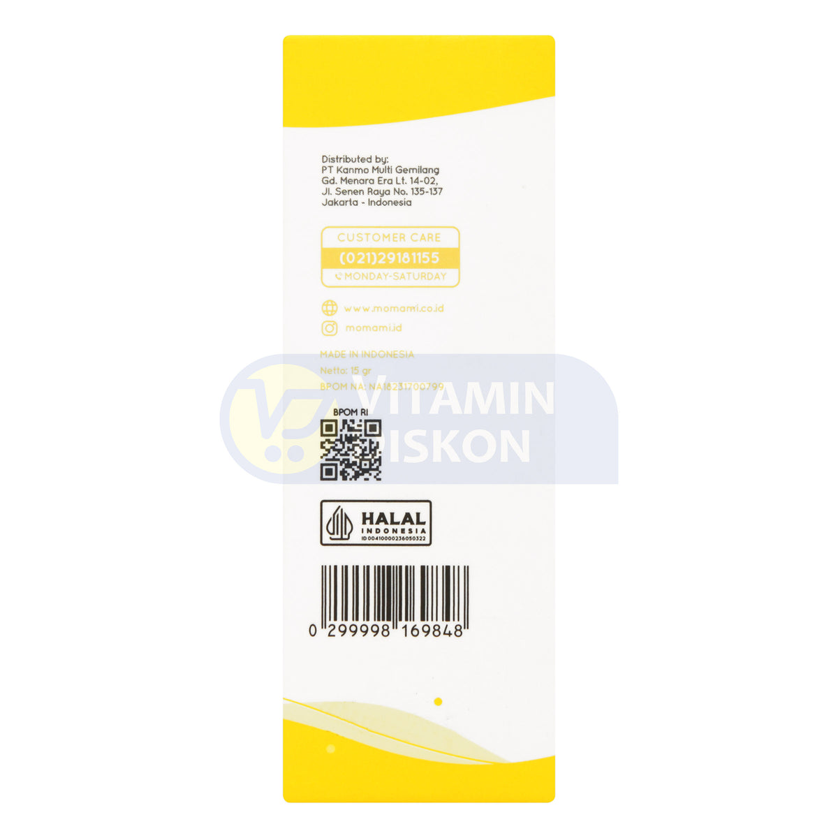 MOMAMI ITSY BITSY SUN STICK 15GR