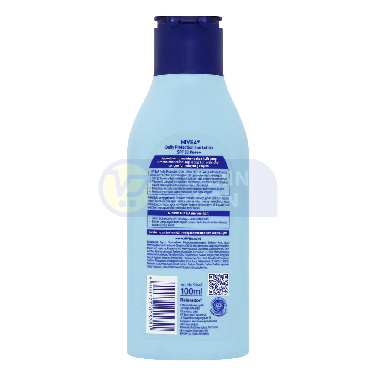 NIVEA DAILY PROTECTION SUN LOTION 100 ML