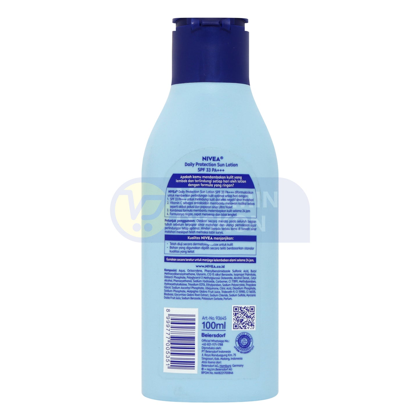 NIVEA DAILY PROTECTION SUN LOTION 100 ML