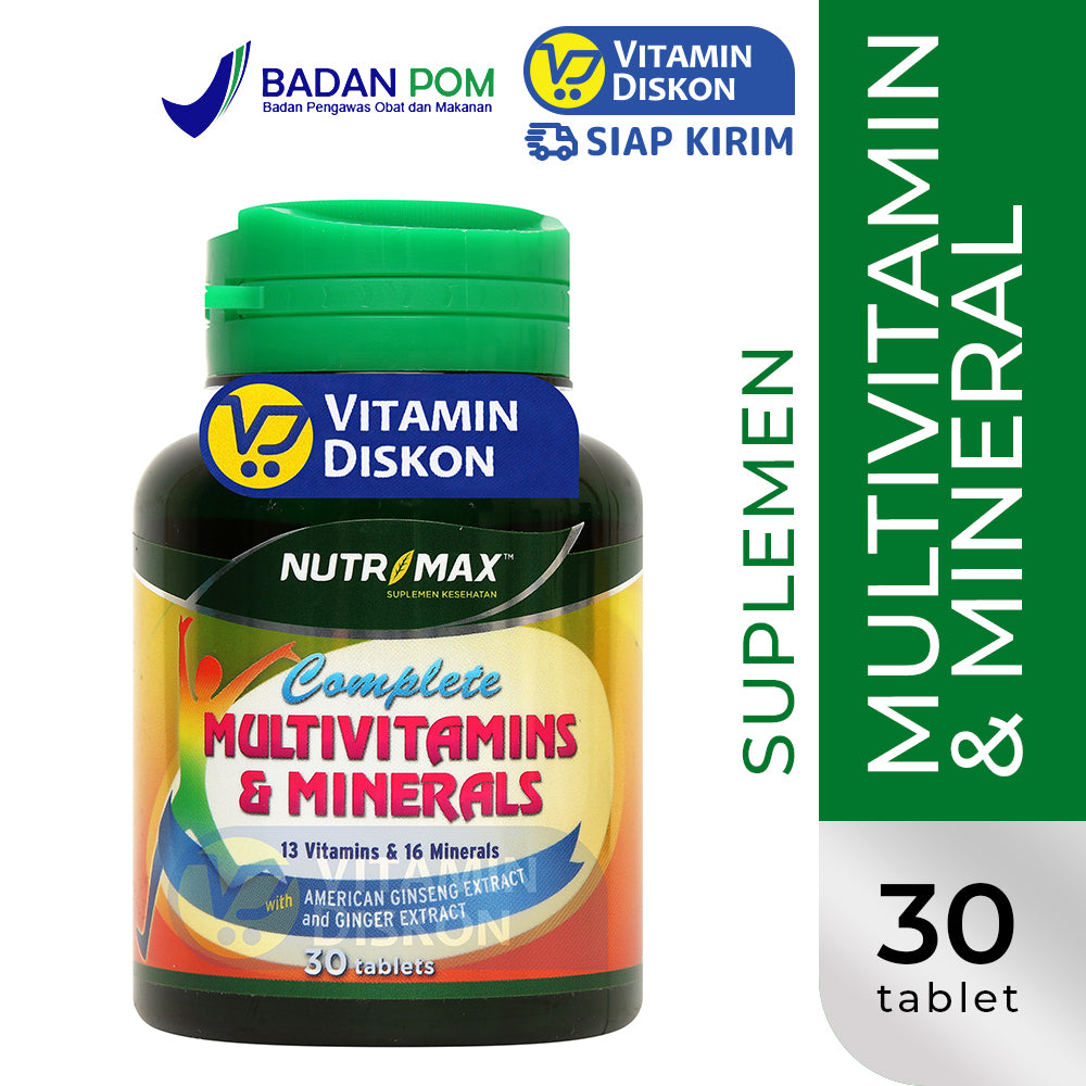 NUTRIMAX COMPLETE MULTIVITAMINS & MINERAL 30 TABLET