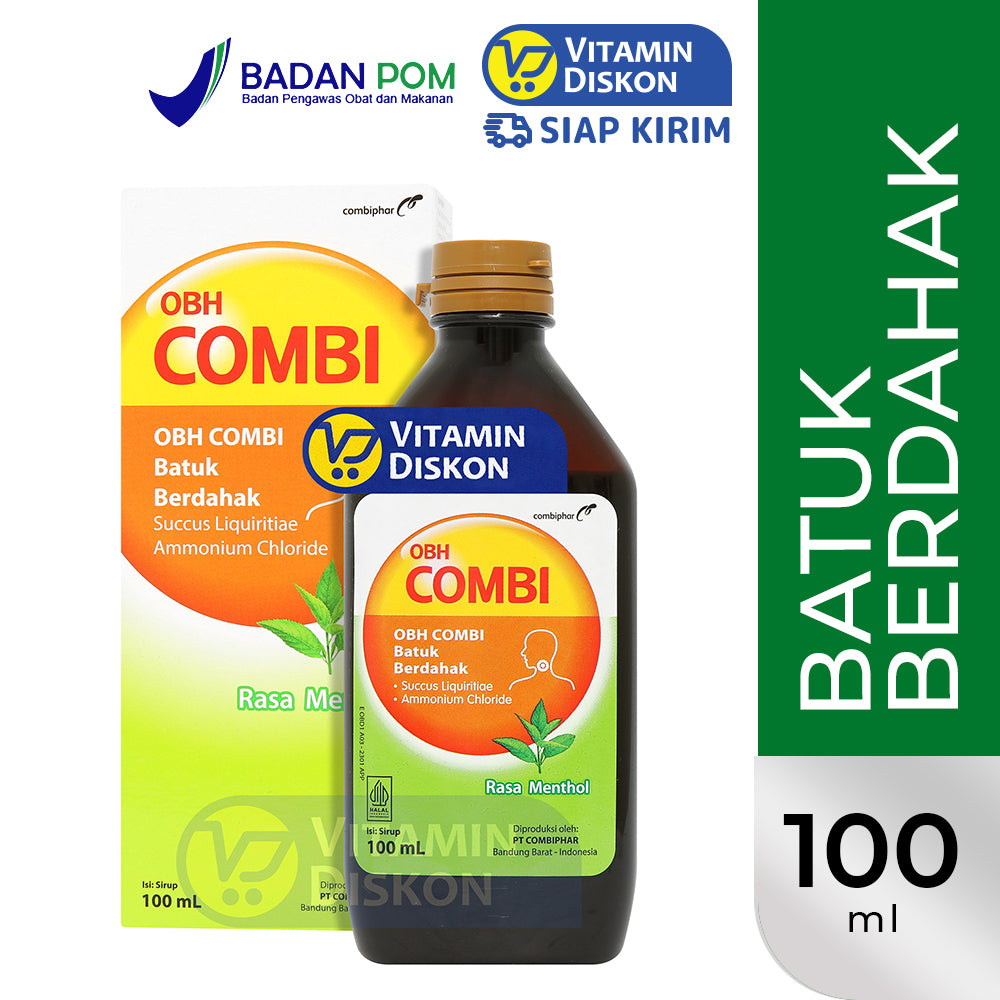 OBH COMBI BATUK BERDAHAK MENTHOL BOTOL 100 ML