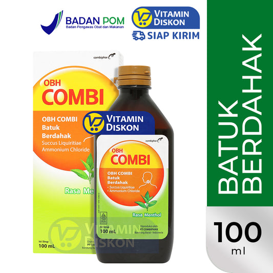 OBH COMBI BATUK BERDAHAK MENTHOL BOTOL 100 ML
