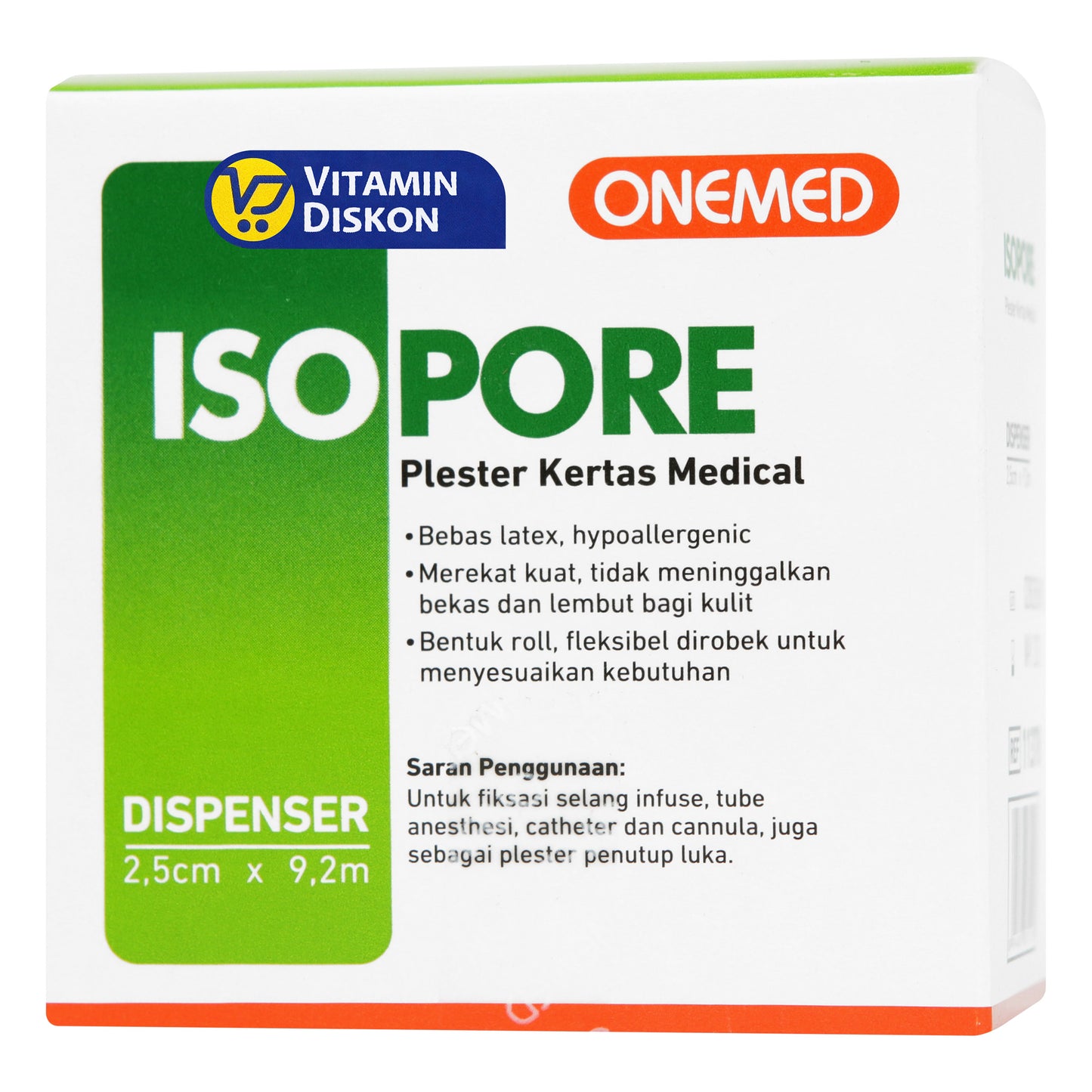 ONEMED ISOPORE OTC 2,5 X 9CM